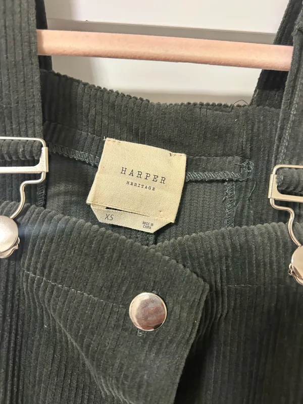 Francesca's Overall Dress Corduroy - Image 2