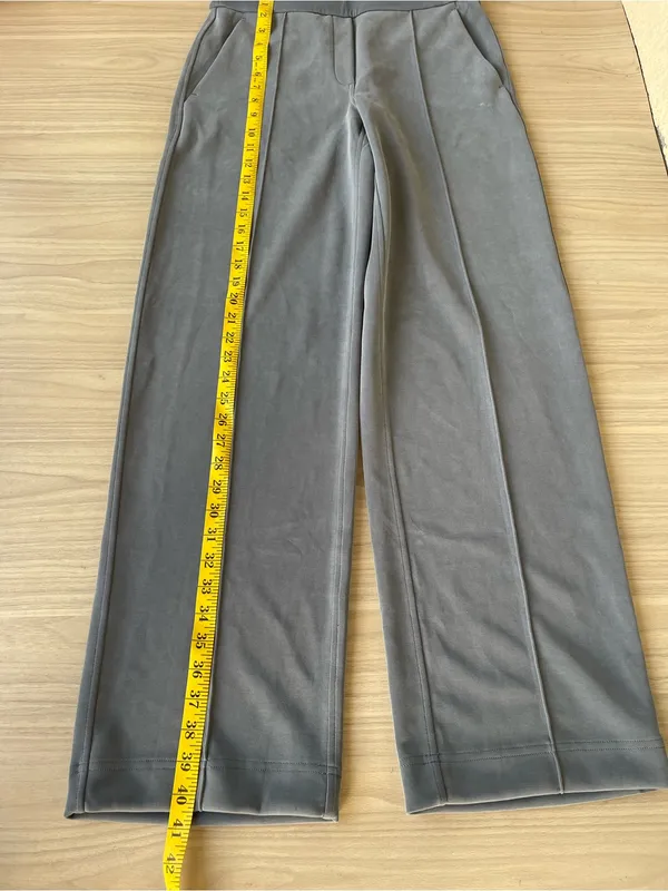 lululemon athletica High-Rise Wide-Leg Pants in Slate Gray - Image 9