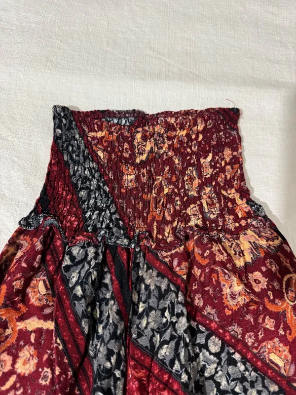 Olivaceous Pants Flowy High-Waisted - Image 3