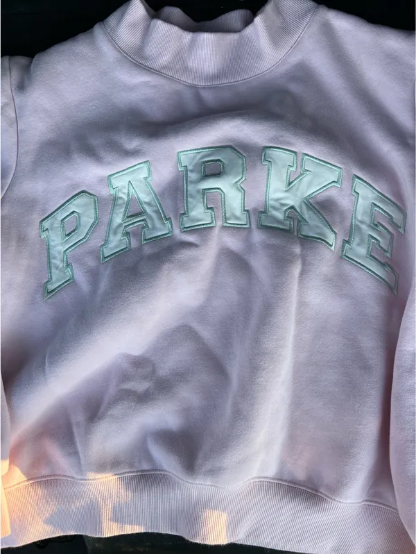 Light pink PARKE crewneck - Image 3
