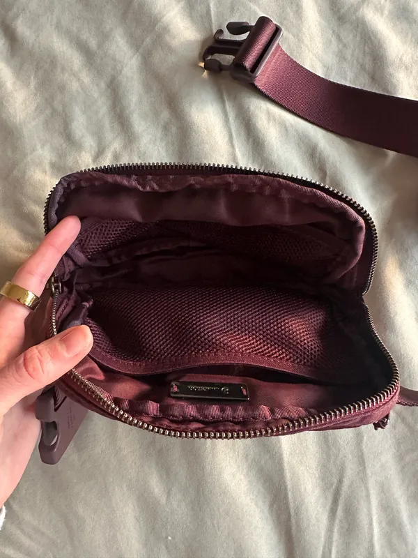 Lululemon Maroon Everywhere Belt Bag - Image 6