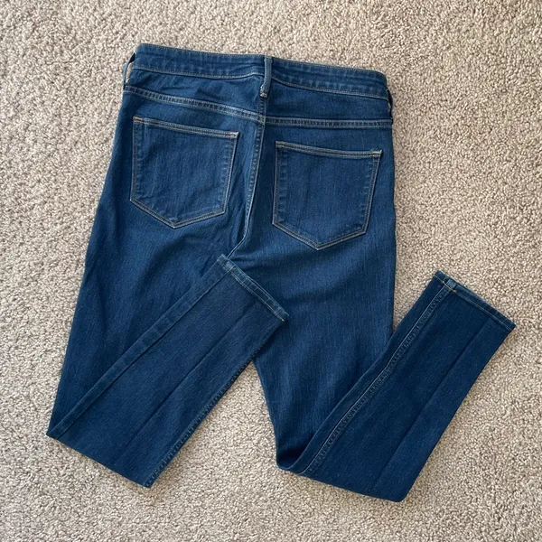 H&M Dark Blue Denim Skinny Jeans - Image 4