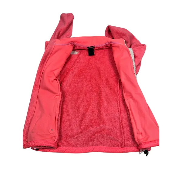 The North Face Osito Fleece Jacket Pink Full Zip Womens Small Soft Warm Coat - Image 3