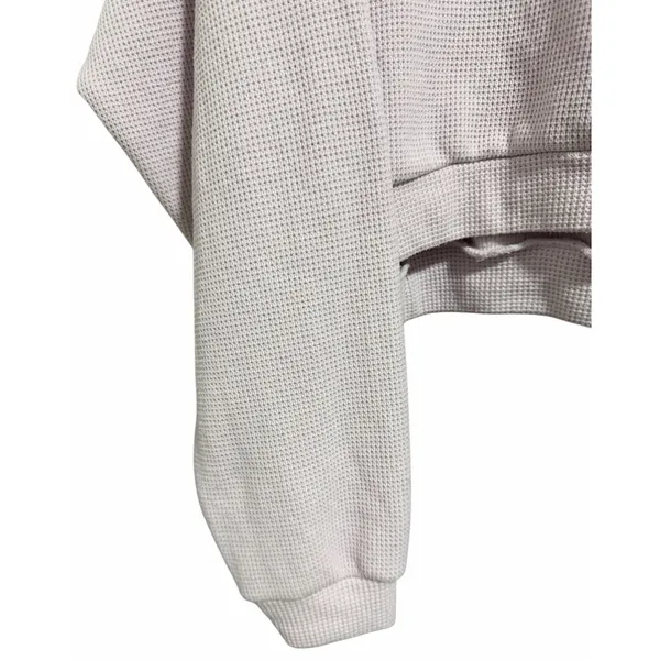 Boys Lie Waffle Weave Hooded Sweatshirt Light Purple‎ Size Os - Image 8