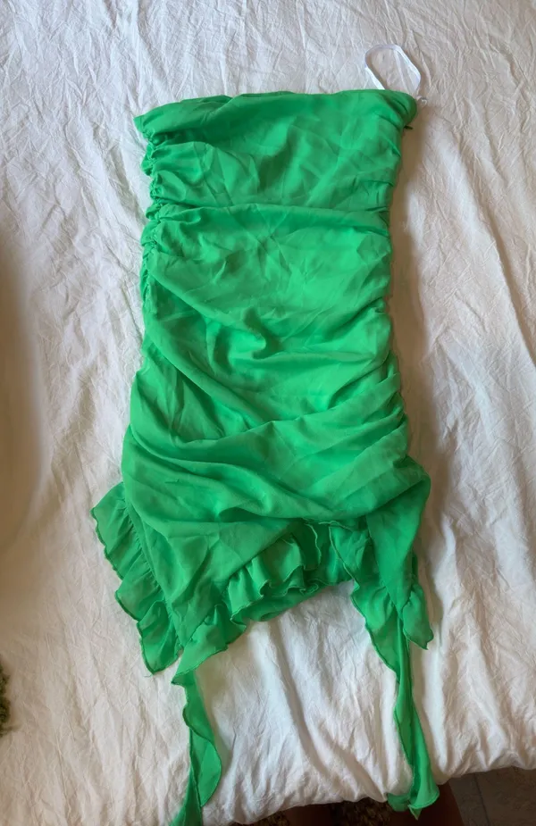 superdown Mini Dress green  - Image 3