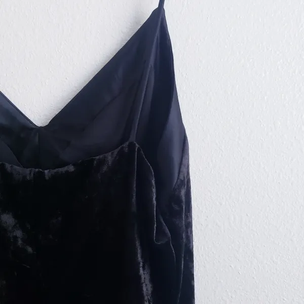 Lulus Crushed Velvet Mini Tank Top Dress - Image 7