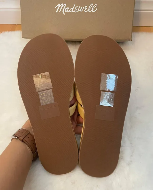 the leeandra slide leather sandal NWT - Image 4