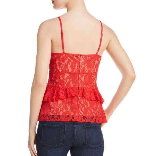 French Connection Ruffle Lace Tank - Image 4