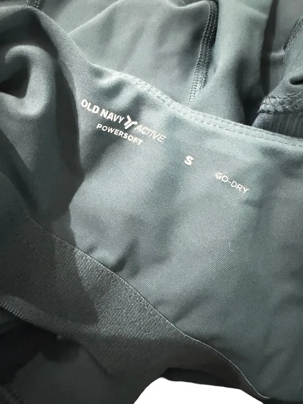 Old Navy Active Teal Fitted Athletic Jumpsuit Catsuit Built In Gym Small Women's - Image 8