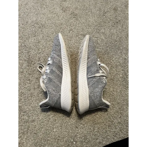 Adidas Cloudfoam Running Shoes Women's Size 8‎ Grey/White HWI 28Y001 - Image 5