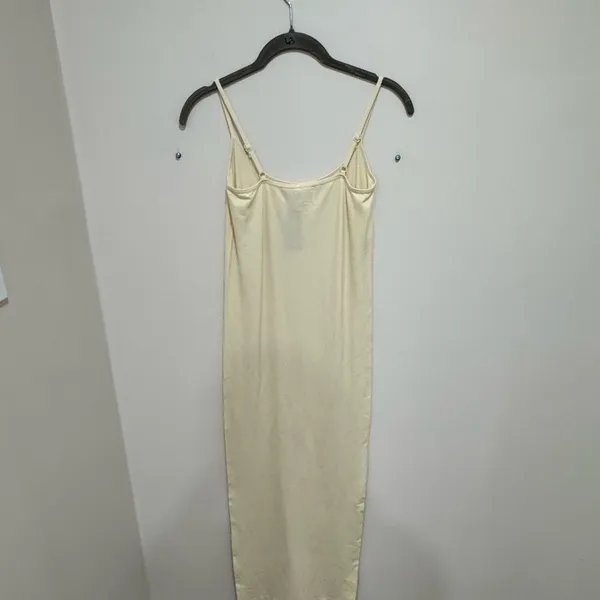 Shape cream Stretch Seamless‎ Strappy Maxi Dress women's Small - Image 2