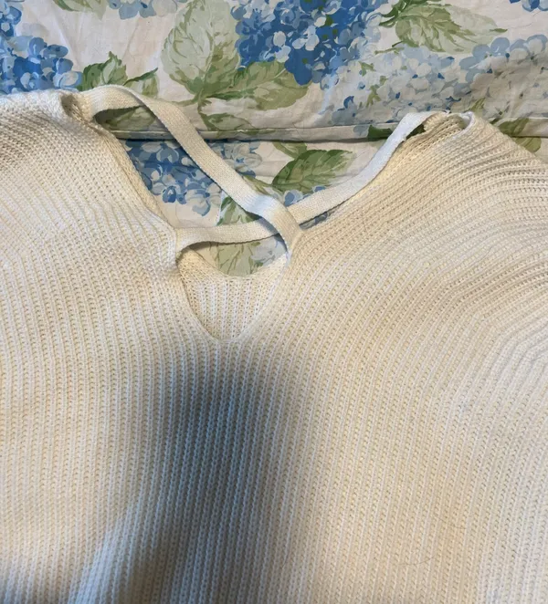 SheIn White Sweater - Image 3