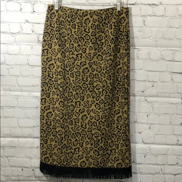 Lemme for Nina Lenard Tan and black leopard skirt - Image 9