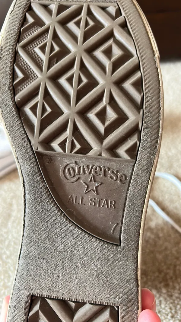 White Platform Converse - Image 3