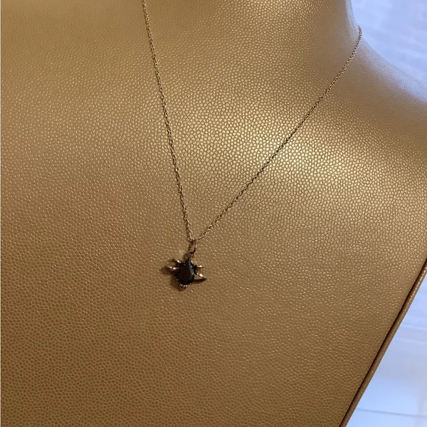 Insect necklace  925 signed chain - Image 2