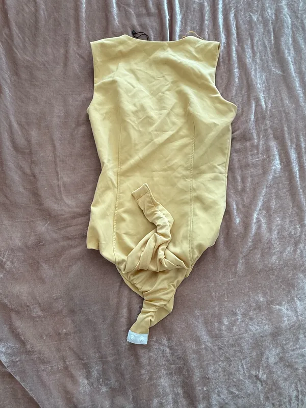 ZARA Bodysuit Mustard Yellow - Image 7