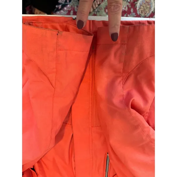 Ride‎ Snowboards Women Ski Snowboard Jacket Coral Plaid Lined Medium Waterproof - Image 8