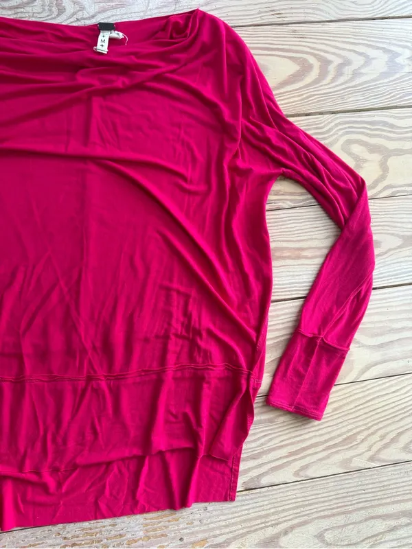 We The Free Pink Long Sleeve Tunic Top Size M - Image 2