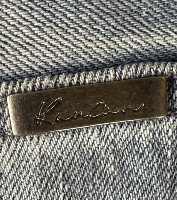 KanCan Light Blue Flare Jeans with Distressed Details item 17 - Image 4