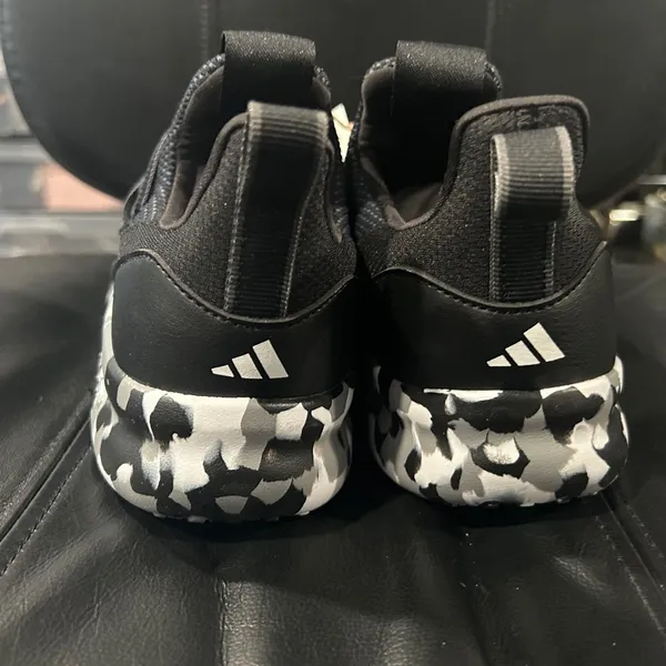 Adidas Lite Racer Adapt7 Running Black and White Sneakers size 6 - Image 7