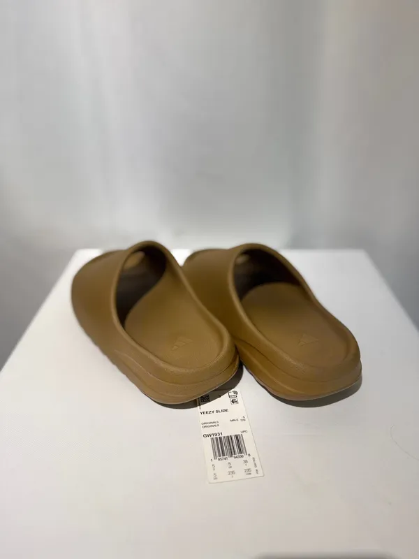 Yeezy Slides Adidas Ochre Brown 6 - Image 5