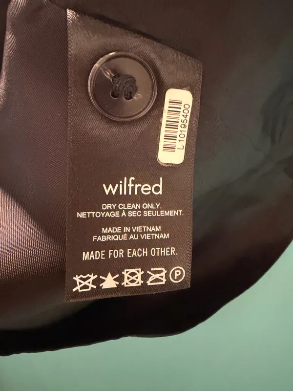 Wilfred V Neck Vest Top Black Size 6 - Image 4