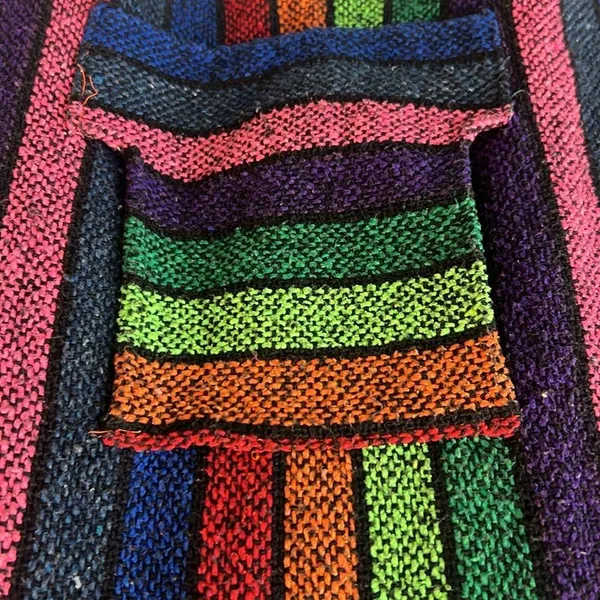 Authentic Mexican poncho Size L - Image 2