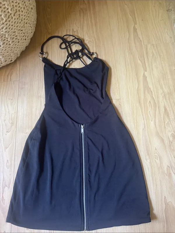 Black Mini Dress - Image 2