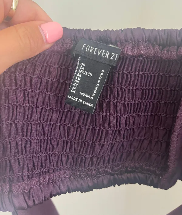Plum Bandana Top - Image 4
