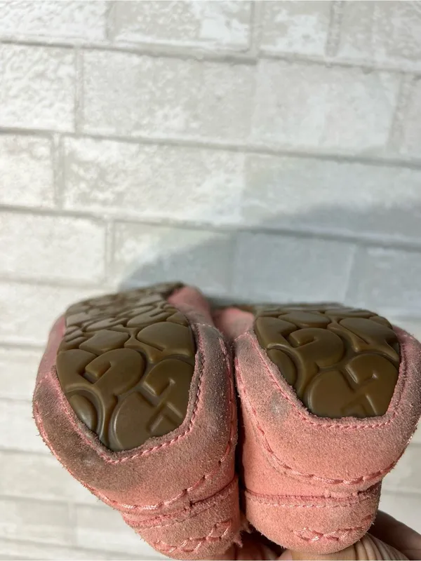 UGG Womans Rose Suede Shearling-Lined Moccasin Slippers - Image 6