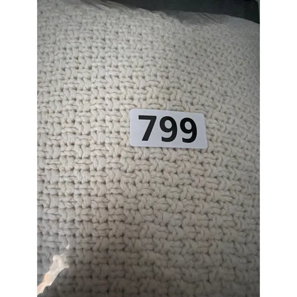 Lauren Ralph Lauren Cream Cable Knit Turtleneck Sweater XL Ivory Cotton Blend - Image 10