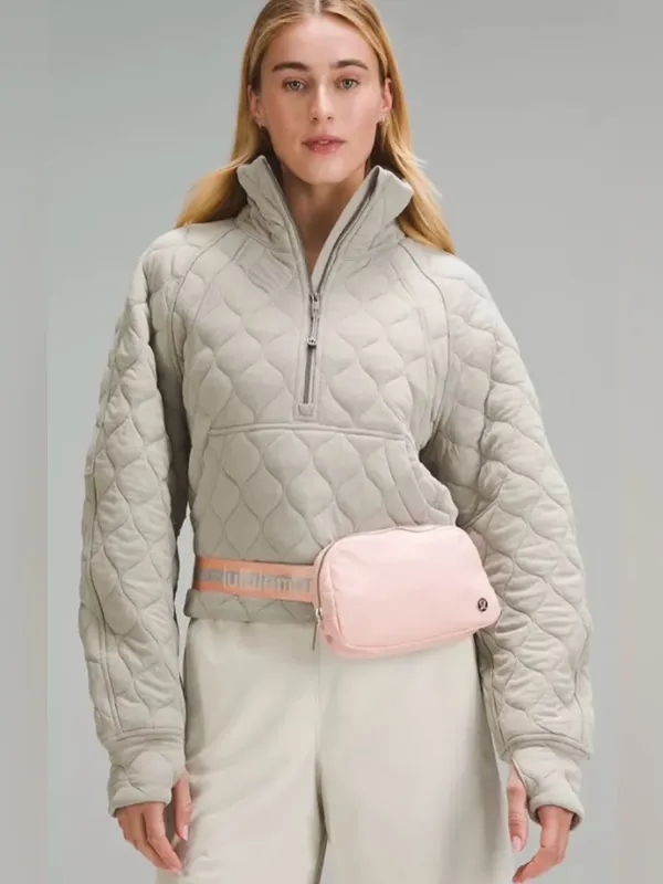 Lululemon NWT Everywhere Belt Bag blush pink Reflective Strap 1L - Image 6