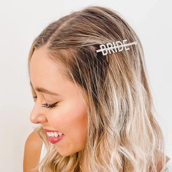 LOYO Boutique Rhinestone Bride Hair Pin Accessories - Image 2