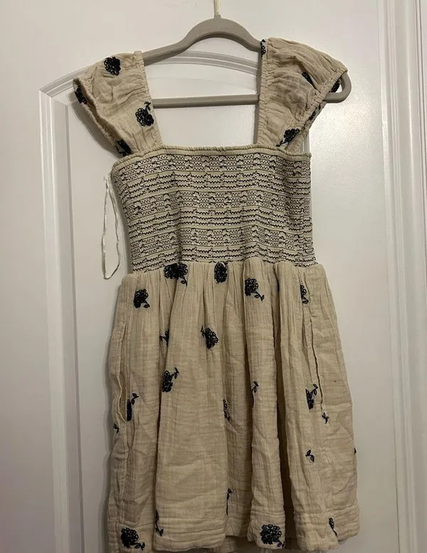 Free People Tory Embroidered Mini Dress - Image 5