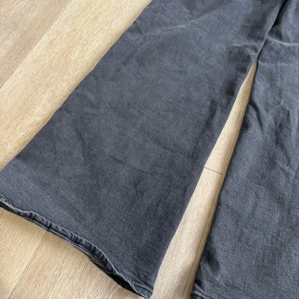 Ann Taylor Wide Leg Black Jeans - Image 8