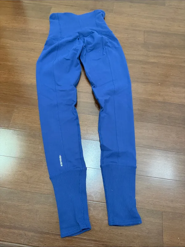 Karma Electric Blue High-Rise Leggings - Image 4