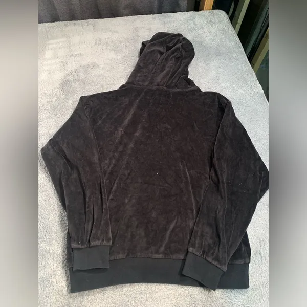 Aritzia TNA black velour Hoodie - Image 10