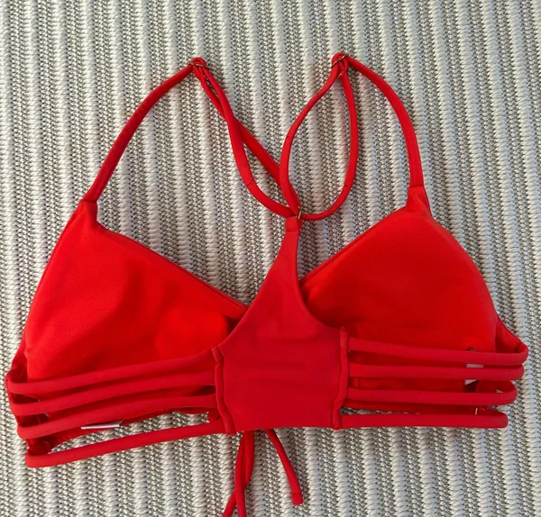Ron Jon Red Bikini Top - Image 2