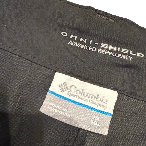 Columbia Omnishield Hike Shorts Charcoal Gray Weather‎ Resistant Camping Size 10 - Image 6