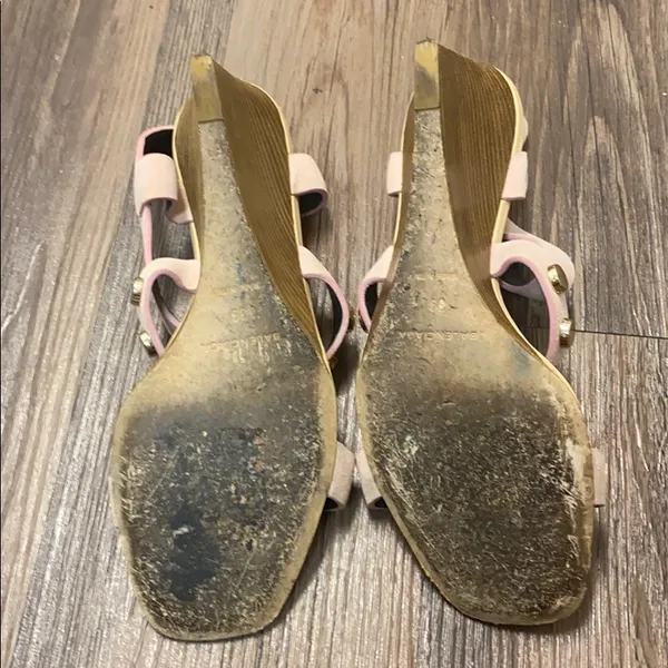 🎉HP🎉 Balenciaga Studded leather wedge sandals - Image 6