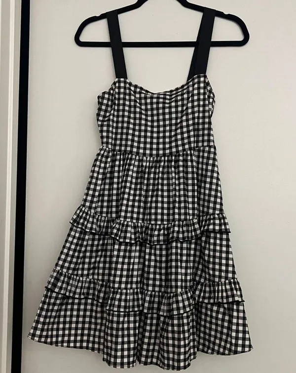 Nwt- Zara Gingham Baby Doll Dress - Image 7