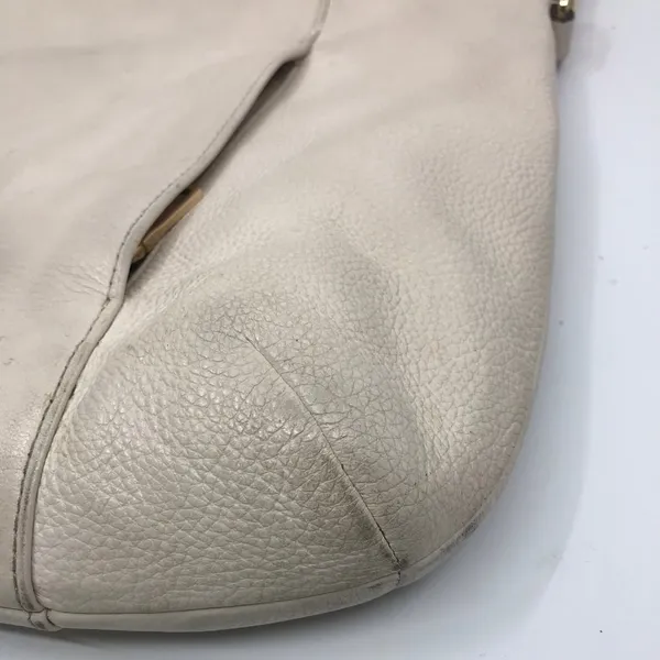 COACH White Medium Leather Handbag - Image 3