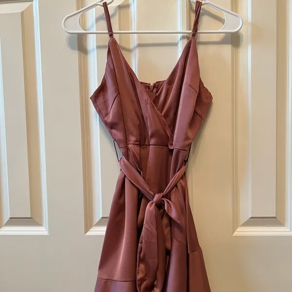 Princess Polly Watermelon Champagne Mini Dress - Image 2