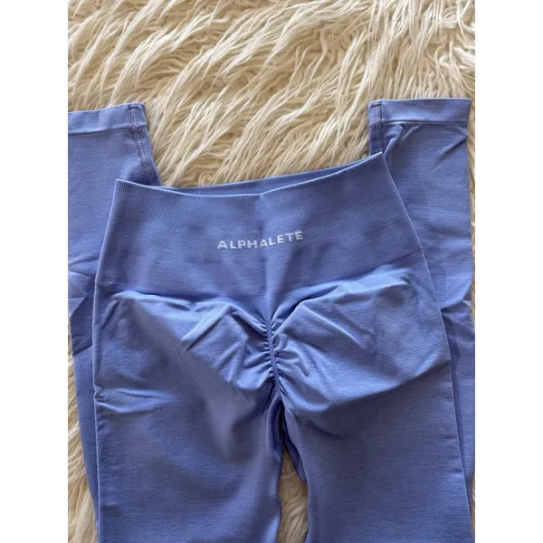 Alphalete Amplify Leggings Digital Violet Size Small - Image 4