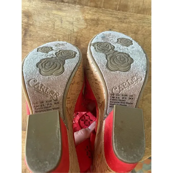 Carlos by Carlos Santana high wedges size US 7,5 - Image 5