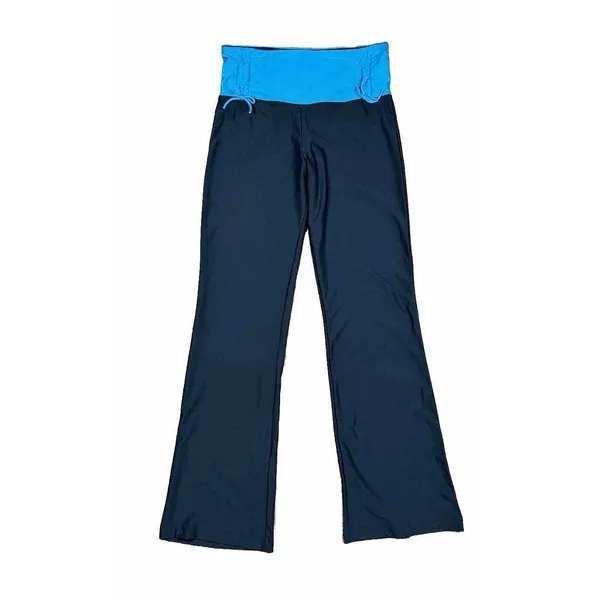 Marika Wide Leg Pants Women's Size Medium Back And Blue‎ Yoga Workout Athletic - Image 2