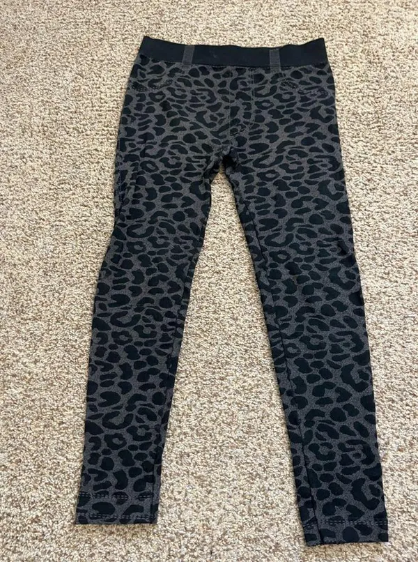 Leopard print leggings Black Size M - Image 2