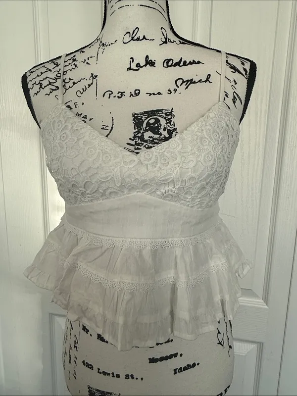 Altar'd State Kendall Crochet Babydoll Top - Image 3