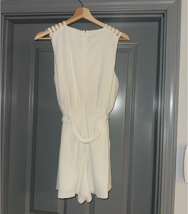 Monteau White Romper - Image 3
