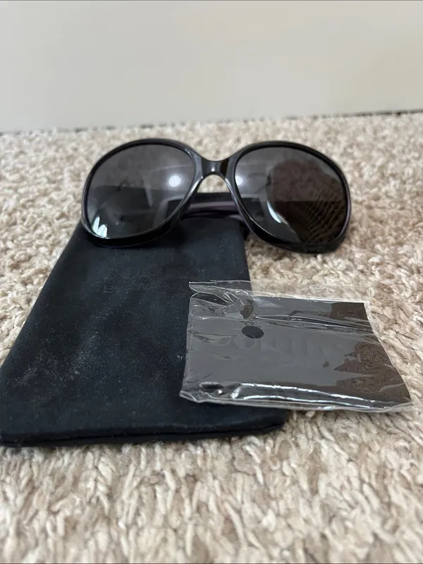 NIB Joopin Black Round Oversized Sunglasses - Image 2